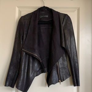 Zara Faux leather jacket